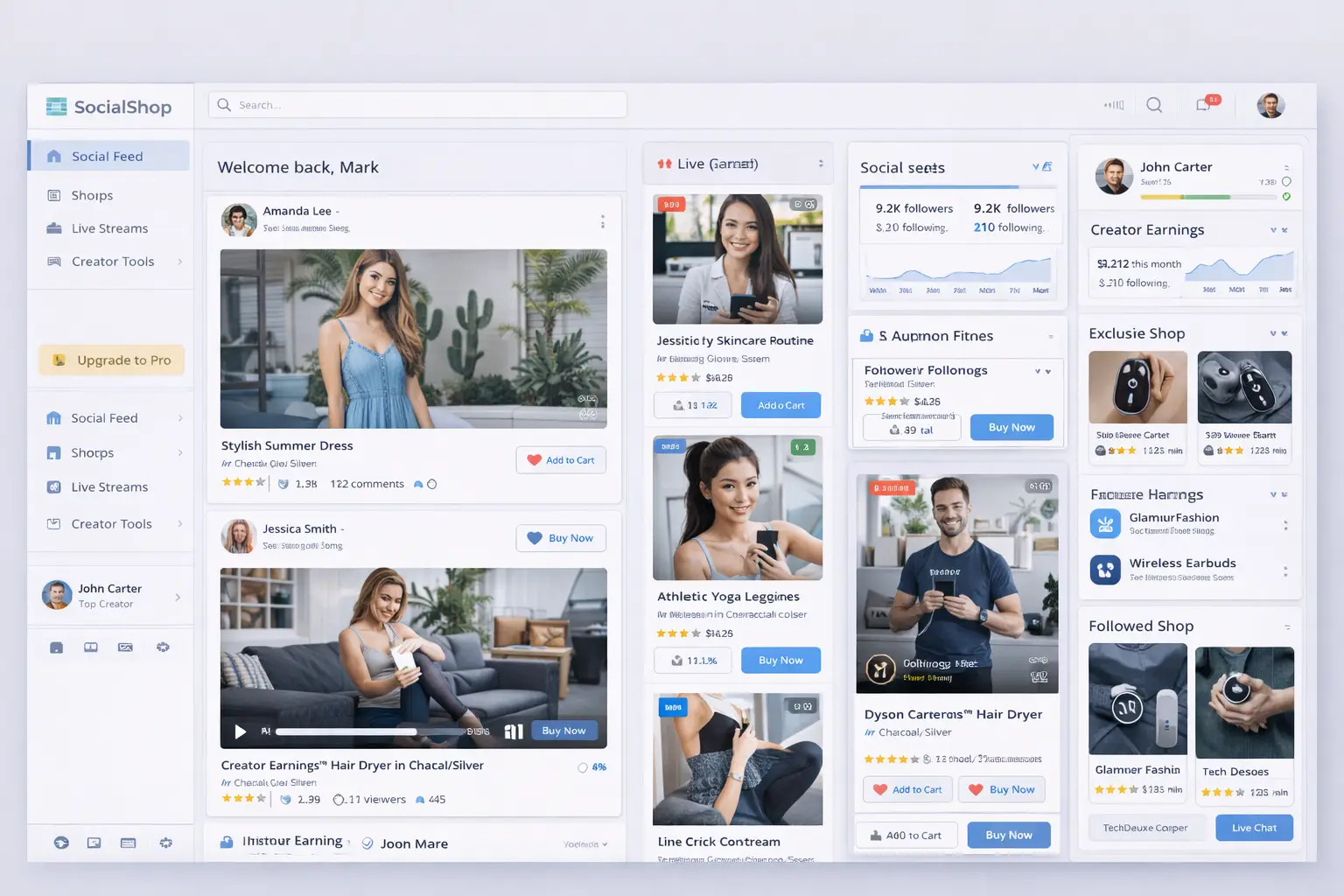 Social Commerce Platform